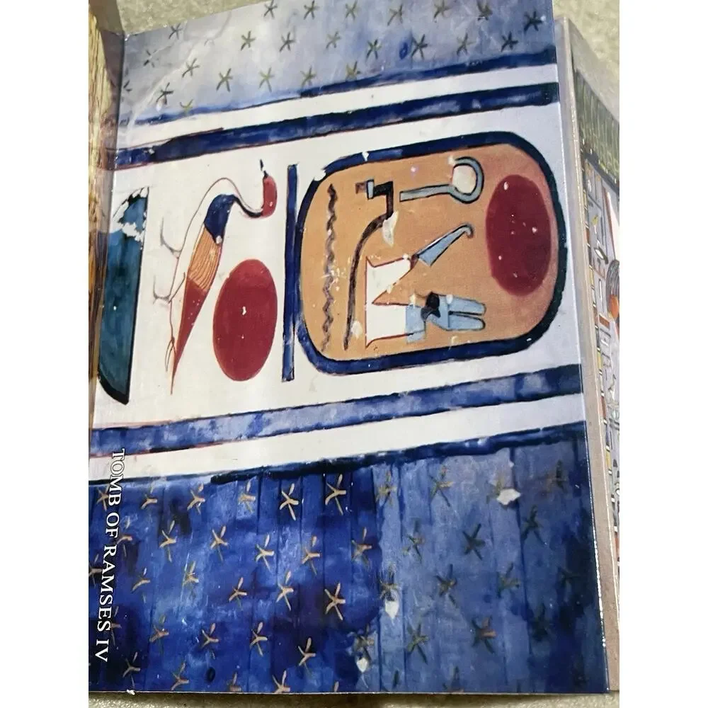 Lot Of 18 Vintage Egyptian Postcards Tomb‎ Of Ramses Merenptah Saptah New